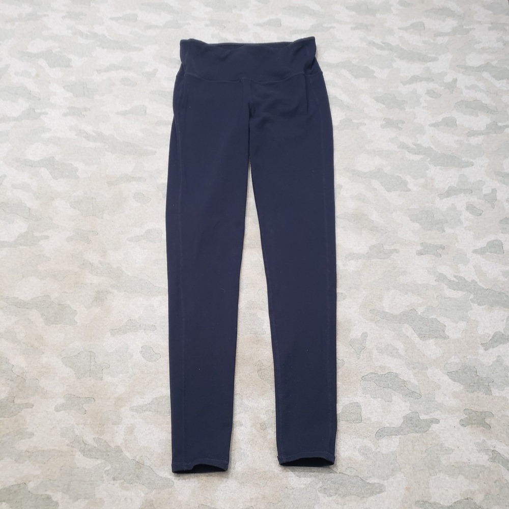 Athleta‎ Leggings Womens Small Blue Pull On High Rise Chaturanga